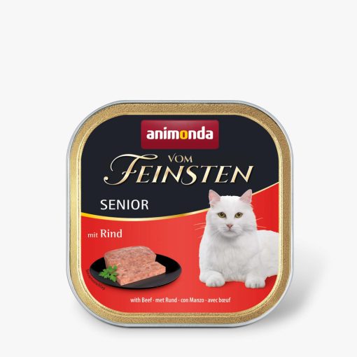 Animonda vom Feinsten Senior marha pástétom idős macskáknak 100 g