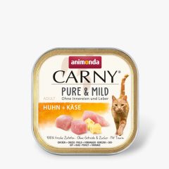   Animonda Carny® Adult Pure & Mild csirke+sajt felnőtt macskáknak 100 g