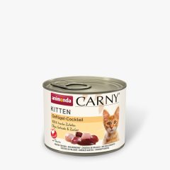   Animonda Carny Kitten csirke, pulyka, kacsa konzerv kölyökmacskáknak 200 g