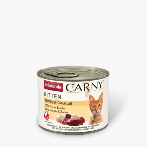 Animonda Carny Kitten csirke, pulyka, kacsa konzerv kölyökmacskáknak 200 g