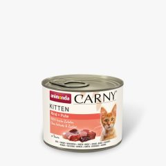   Animonda Carny Kitten marha, pulyka konzerv kölyökmacskáknak 200 g