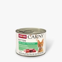   Animonda Carny Kitten marha, csirke, nyúl konzerv kölyökmacskáknak 200 g