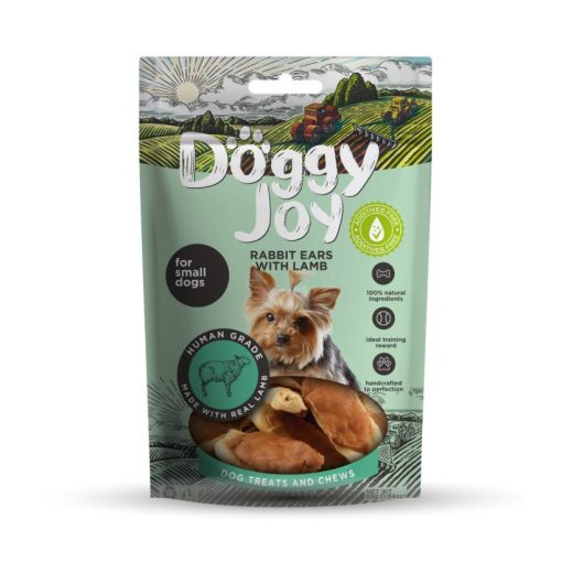 Doggy Joy Rabbit Ears with Lamb bárányhússal töltött nyúlfül kistestű kutyáknak 55 g