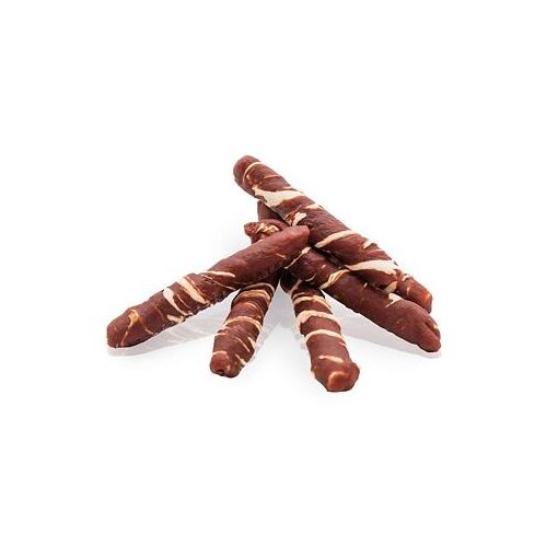 KidDog Beef Steak Sticks Mini bőr rágótekercs marhahússal 7-8 cm, 80 g
