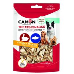 Camon nyulas, tőkehalas háromszögek 2x2 cm, 80 g