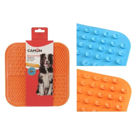 Camon Dog Lick Pad nyalogatós szőnyeg 21,5 x 21,5 cm