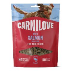   Carnilove Dog Soft Snack Salmon with Thyme puha falatok | lazac & kakukkfű 200 g