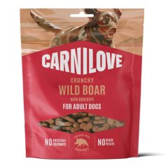   Carnilove Dog Crunchy Snack Wild Boar with Rosehips ropogós falatok | vaddisznó & csipkebogyó 200 g