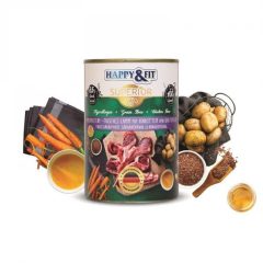   Happy&Fit Superior konzerv friss bárányhússal, sárgarépával, burgonyával 400 g
