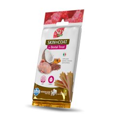   N&D Quinoa Skin&Coat fogtisztító jutalomfalat fürjjel medium, maxi 100 g