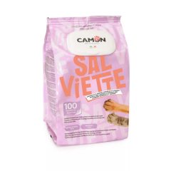   Camon Camomilla & Lavanda törlőkendő kamilla és levendula illattal 30x17 cm, 100 db/csomag