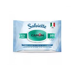   Camon Muscio Bianchi (fehér moha) törlőkendő 20x30 cm, 40 db/csomag