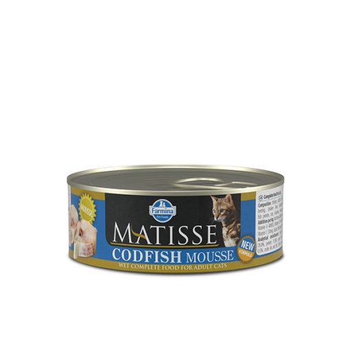 Matisse Mousse tőkehalas konzerv felnőtt macskáknak 85 g