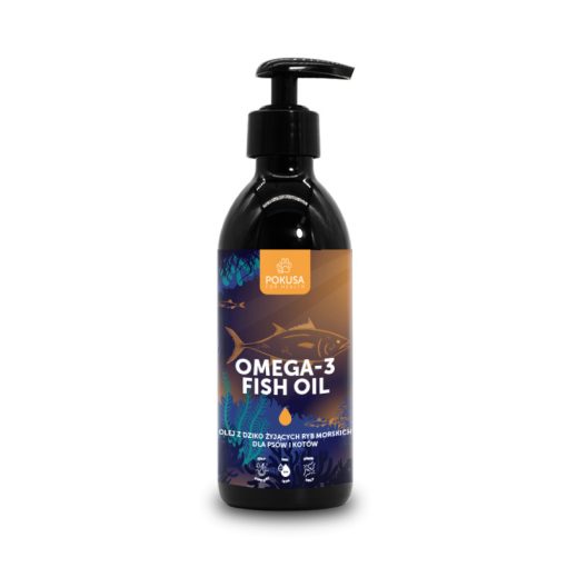 Pokusa Omega-3 halolaj kutyáknak és macskáknak 250 ml