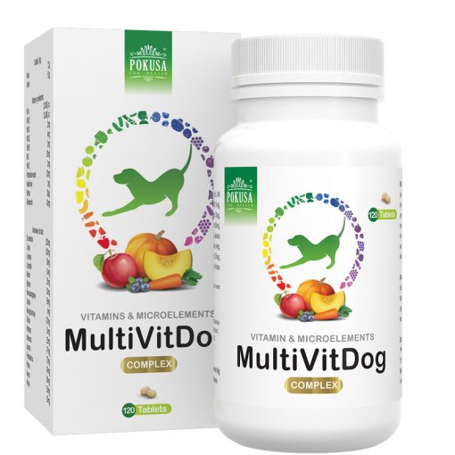 Pokusa MultiVit Dog multvitamin kutyáknak 120 db tabletta