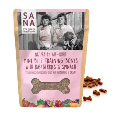   Sana Dog marhás tréning csontok málnával és spenóttal 100 g