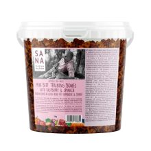 Sana Dog marhás tréning csontok málnával és spenóttal 1 kg