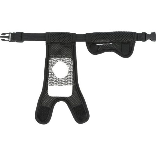 Trixie Comfort hálós tüzelőbugyi | fekete, S-M méret (35-43 cm)