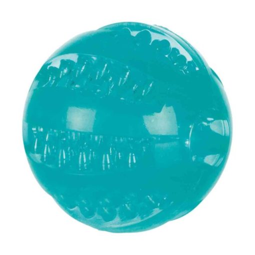 Trixie Denta Fun hőre lágyuló menta ízű labda 6 cm