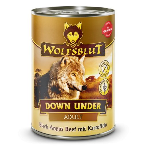 Wolfsblut Down Under Adult konzerv felnőtt kutyáknak marhával és zöldségekkel 395 g