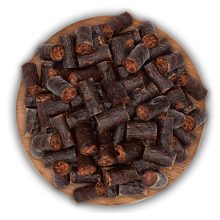 Alpha Spirit Real Food Dry Mini Sausages Fish apró halas szárazkolbász-falatkák kutyáknak 80 g