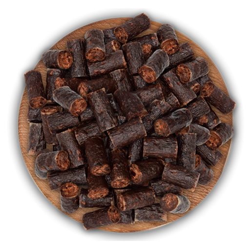 Alpha Spirit Real Food Dry Mini Sausages Fish apró halas szárazkolbász-falatkák kutyáknak 80 g