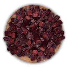 Alpha Spirit Real Food Dry Mini Sausages Pork apró sertéses szárazkolbász-falatkák kutyáknak 80 g