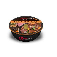   Alpha Spirit Real Food Roast Beef Stew főtt ragu marhahúsból kutyáknak 280 g