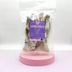 Barf Love szárított szőrös nyúlfül kutyáknak 100 g