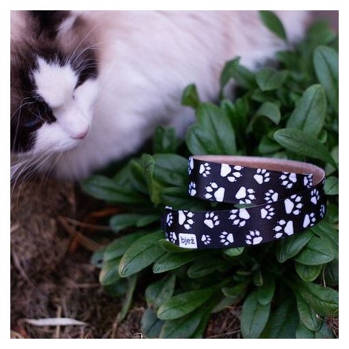 Bjež® Style Paws fejpánt | fekete-fehér