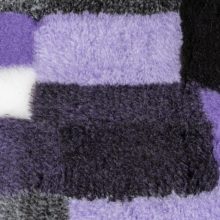 Blovi DryBed VetBed A+ csúszásmentes fekhely | lila kockás 100 x 75 cm