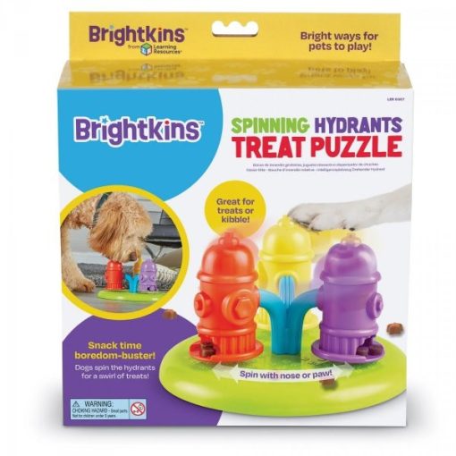 Brightkins™ Spinning Hydrants Treat Puzzle pörgő tűzcsap jutalomfalat rejtvény