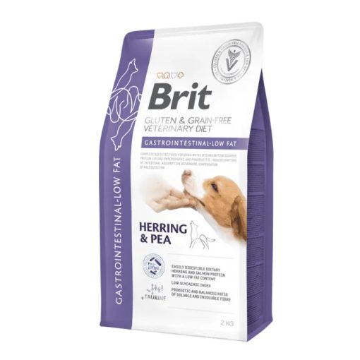 Brit GF Veterinary Diets Dog Gastrointestinal-Low fat 2 kg