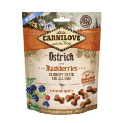   Carnilove Crunchy Snack Ostrich & Blackberries ropogós falatok | strucc & szeder 200 g