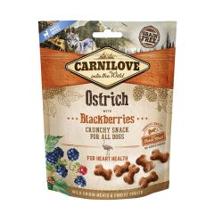   Carnilove Crunchy Snack Ostrich & Blackberries ropogós falatok | strucc & szeder 200 g