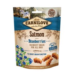   Carnilove Crunchy Snack Salmon & Blueberries ropogós falatok | lazac & áfonya 200 g