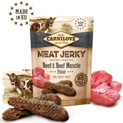   Carnilove Meat Jerky Beef & Beef Muscle Fillet | marhafilé 100 g