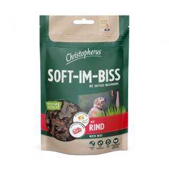   Christopherus Grain Free Soft-Im-Biss puha jutalomfalatok | marhás 125 g