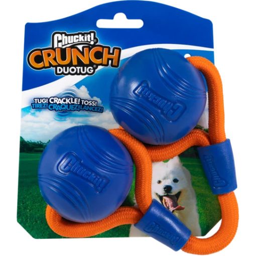 Chuckit!® Super Crunch Duo Tug labda - M méret