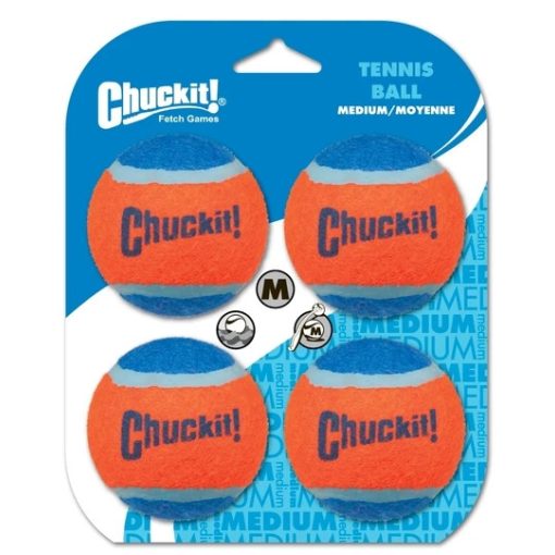 Chuckit!® Tennis labda - M méret 4 db/csomag