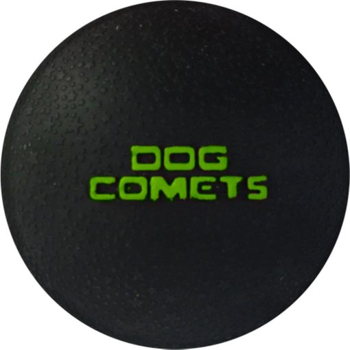 Dog Comets Stardust labda - fekete/zöld S méret