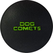 Dog Comets Stardust labda | fekete/zöld S méret