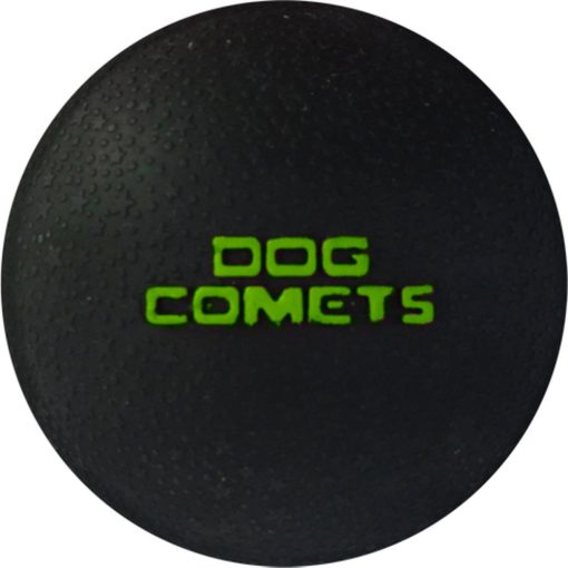 Dog Comets Stardust labda | fekete/zöld S méret
