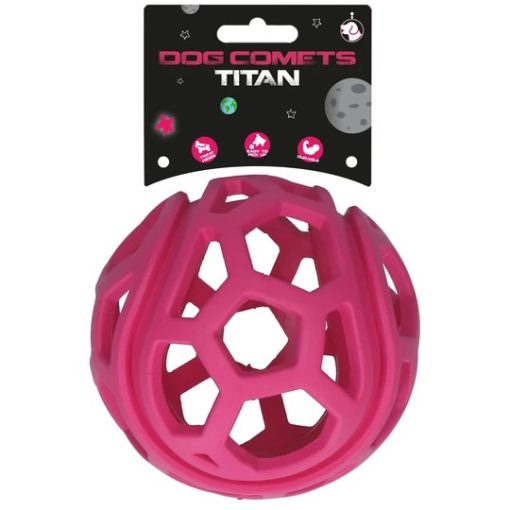 Dog Comets Titan labda | pink