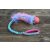 Dog's Craft szivacsos labda Unicorn műszőrmés rugós fogantyúval - M méret