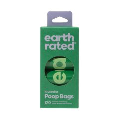   Earth Rated 2.0 környezetbarát illatosított kakizacskó csomag | 120 db