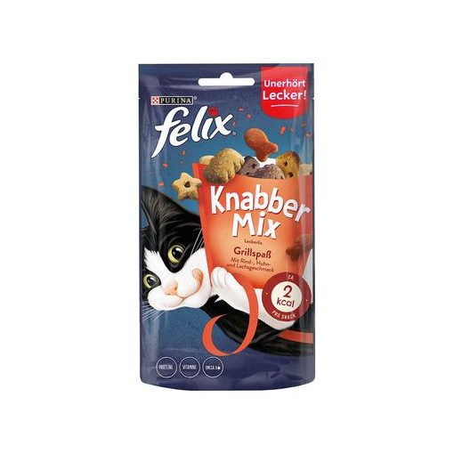 Felix Knabber Mix Grill jutalomfalat macskák részére 60 g