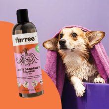 Fürree Anti Dandruff 100% természetes kutyasampon korpás bőrre 250 ml