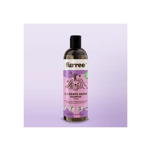 Fürree Goodbye Odor 100% természetes kutyasampon kellemetlen szagok ellen 250 ml