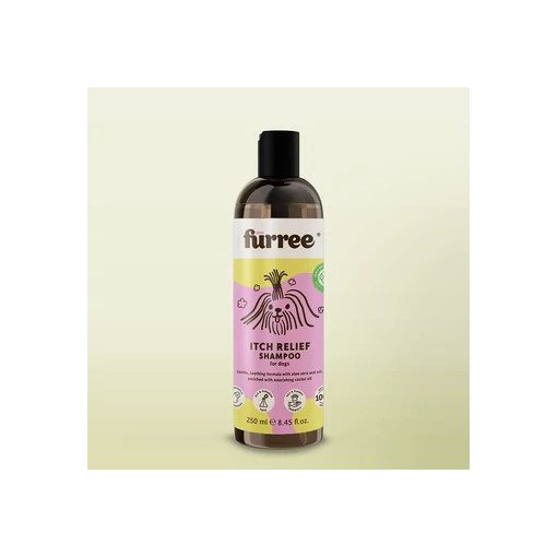 Fürree Itch Relief 100% természetes kutyasampon viszkető, irritált bőrre 250 ml